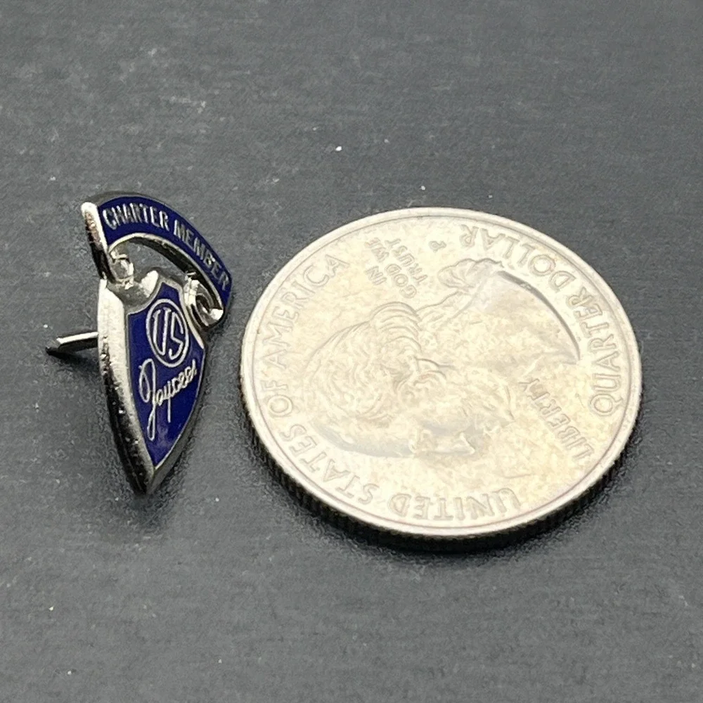 U.S.‎ Jaycees Charter Member Lapel Hat Pin